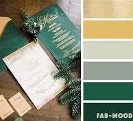 Image result for Emerald Green and Gold Color Scheme