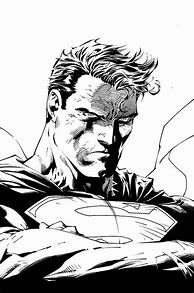 Image result for Jim Lee Superman Sketch