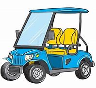 Image result for Animated Golf Cart