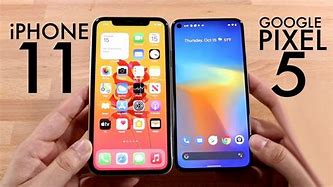 Image result for Google Pixel vs iPhone 11 Photo