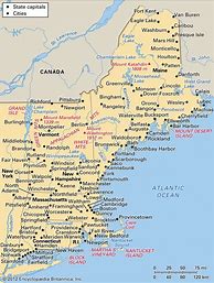 Image result for Us State Map New England