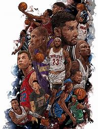 Image result for NBA Collage Art