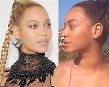 Image result for Beyonce No Makeup Looks