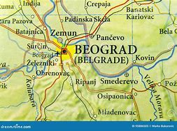 Image result for Belgrade On European Map