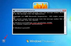 Image result for Cmd Password Reset Windows 7