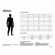 Image result for Icon Hooligan Size Chart