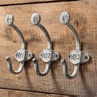Image result for Coat Hooks Wall Mounted Numbered
