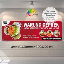 Image result for Spanduk Makanan