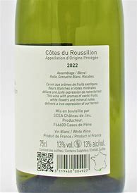Image result for Jau Cotes Roussillon Blanc