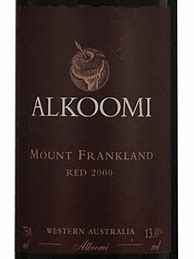 Image result for Alkoomi Mount Frankland Classic Red
