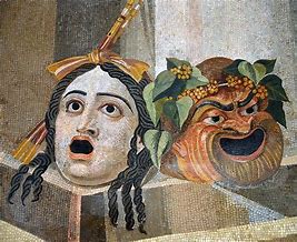 Image result for Greek Tragedy Comedy Art