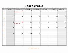 Image result for Free Printable 2018 Calendar T