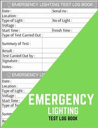 Image result for Emergency Lighting Test Letter