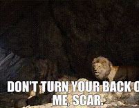 Image result for Don't Turn Your Back On Me Scar
