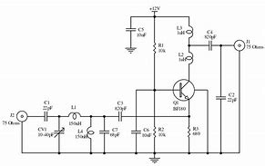 Image result for TV Antenna Amplifier Circuit