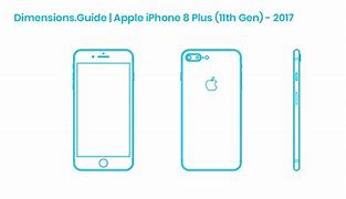 Image result for iPhone 8s Plus Dimensions