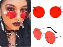 Image result for Circle Sunglasses Women