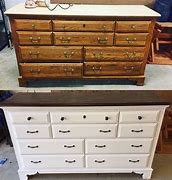 Image result for Painting Old Furniture Before and After