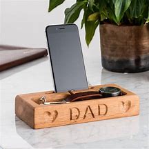 Image result for Wood Phone Holder Designs