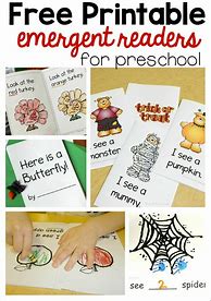 Image result for Free Printable Emergent Readers
