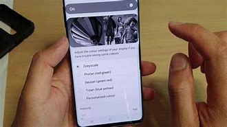 Image result for What Is Dark Spot On Samsung S10 Home Screen