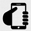 Image result for Cell Phone Icon Black and White