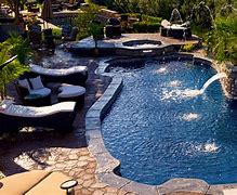 Image result for in ground fiberglass pool