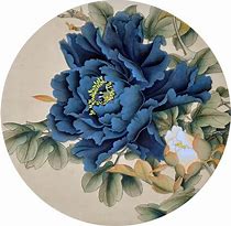 Image result for Chinese Peony Flower Painting
