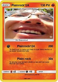 Image result for Plainrock124 Pokemon Card