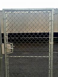 Image result for Chain Link Fence with Gate