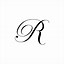 Image result for Cursive Small R