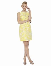Image result for Tahari Dress Size 2 Yellow