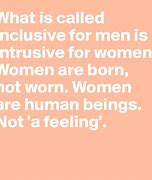 Image result for Female Born Not Worn