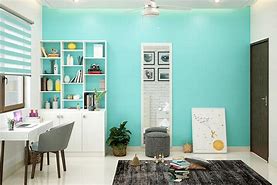 Image result for Cyan Wall Paint
