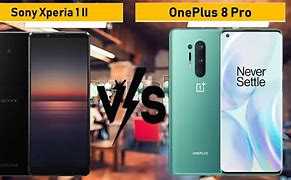 Image result for Sony Xperia 1 II vs One Plus 8 Pro