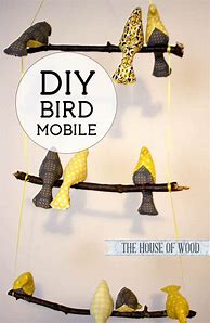 Image result for DIY Bird Mobile