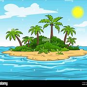 Image result for Island Cartoon Drawing