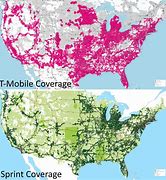 Image result for T-Mobile versus Verizon Coverage Map