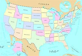 Image result for World Map USA United States