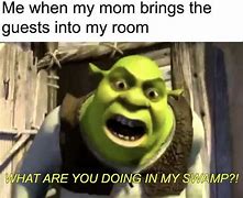 Image result for Shrek Relatable Memes