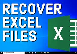 Image result for Auto Recovery Excel