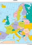 Image result for World Map Simple Europe