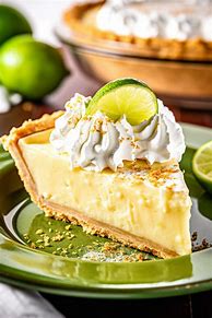Image result for Key Lime Pie Green Key Lime Pie