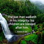 Image result for Proverbs 20:7