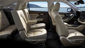 Image result for Toyota Highlander SUV Interior
