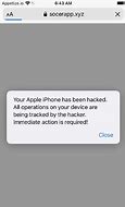 Image result for iPhone Scam Website