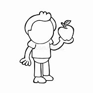 Image result for Apple Man Drawing