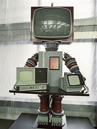 Image result for Retro TV Robot