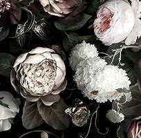 Image result for Dark Floral Wallpaper Large