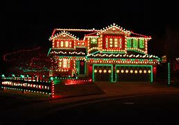 Image result for Gingerbread House Christmas Lights
